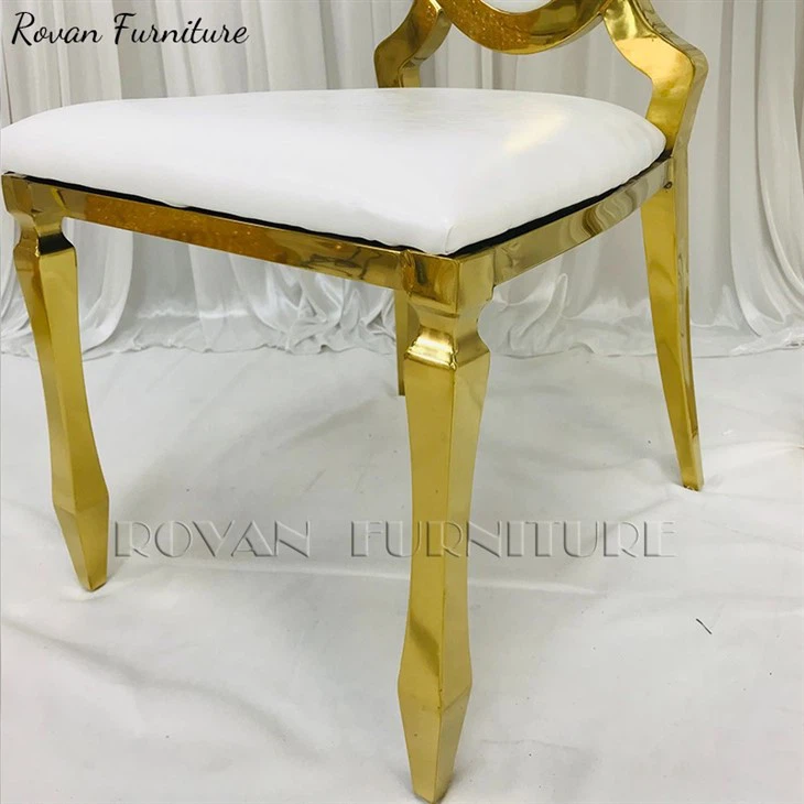 gold wedding chairs
